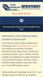 Mobile Screenshot of coleharbourglass.com